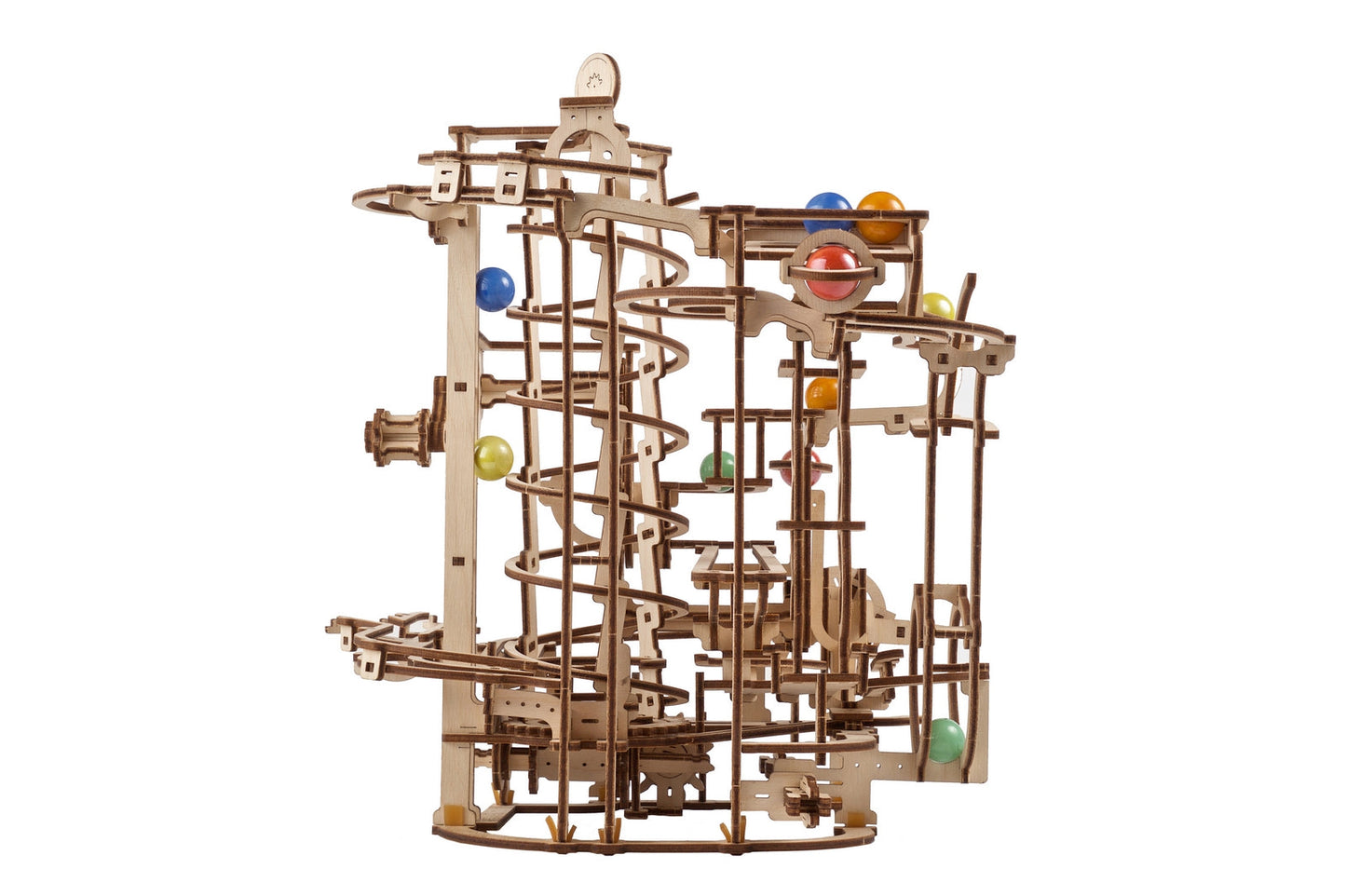 Ugears Marble Run Spiral Hoist ★Mechanical 3D Puzzle Kit Model Toys Gift Present Birthday Xmas Christmas Kids Adults