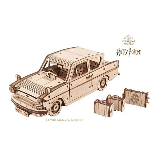 Ugears Harry Potter Series - Flying Ford Anglia™ ★Mechanical 3D Puzzle Kit Model Toys Gift Present Birthday Xmas Christmas Kids Adults