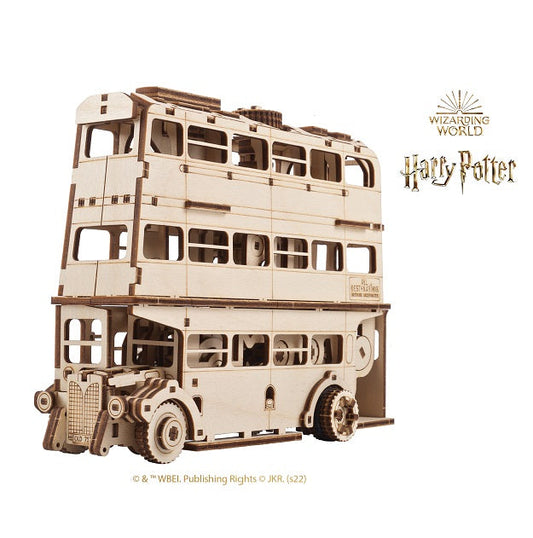 Ugears Harry Potter Series - Knight Bus™ ★Mechanical 3D Puzzle Kit Model Toys Gift Present Birthday Xmas Christmas Kids Adults