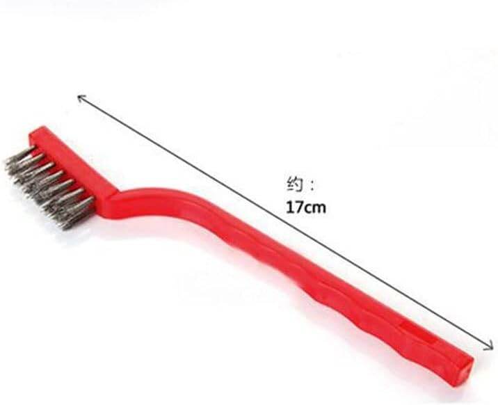 3/5/8pcs Kitchen Wire Brush Set Toilet Gas Stove Cleaning Tool Kit Cleaner Crevice Grout Scrubber