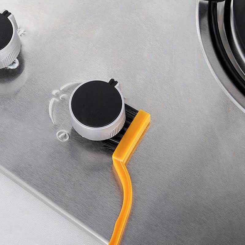 3/5/8pcs Kitchen Wire Brush Set Toilet Gas Stove Cleaning Tool Kit Cleaner Crevice Grout Scrubber