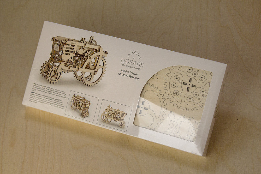 Ugears Tractor ★Mechanical 3D Puzzle Kit Model Toys Gift Present Birthday Xmas Christmas Kids Adults
