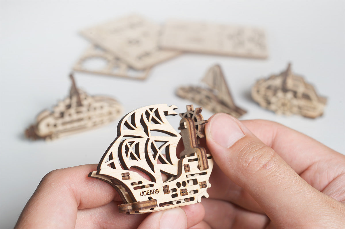 Ugears U-Fidgets - Tribiks ( 5 Series )