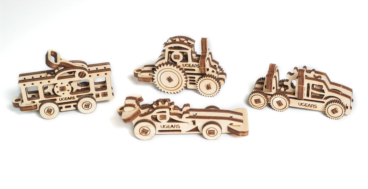 Ugears U-Fidgets - Tribiks ( 5 Series )