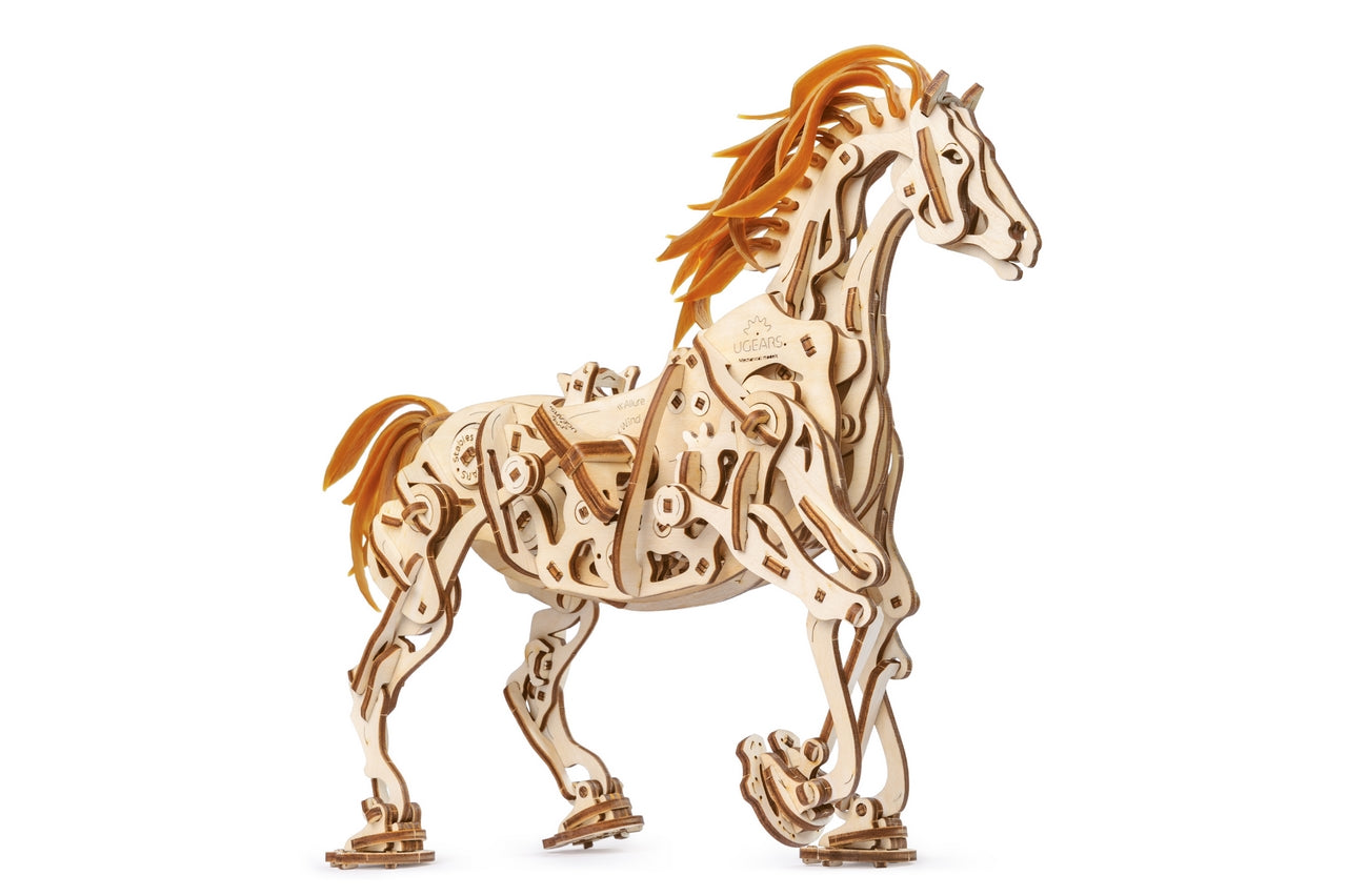 Ugears Horse Mechanoid ★Mechanical 3D Puzzle Kit Model Toys Gift Present Birthday Xmas Christmas Kids Adults