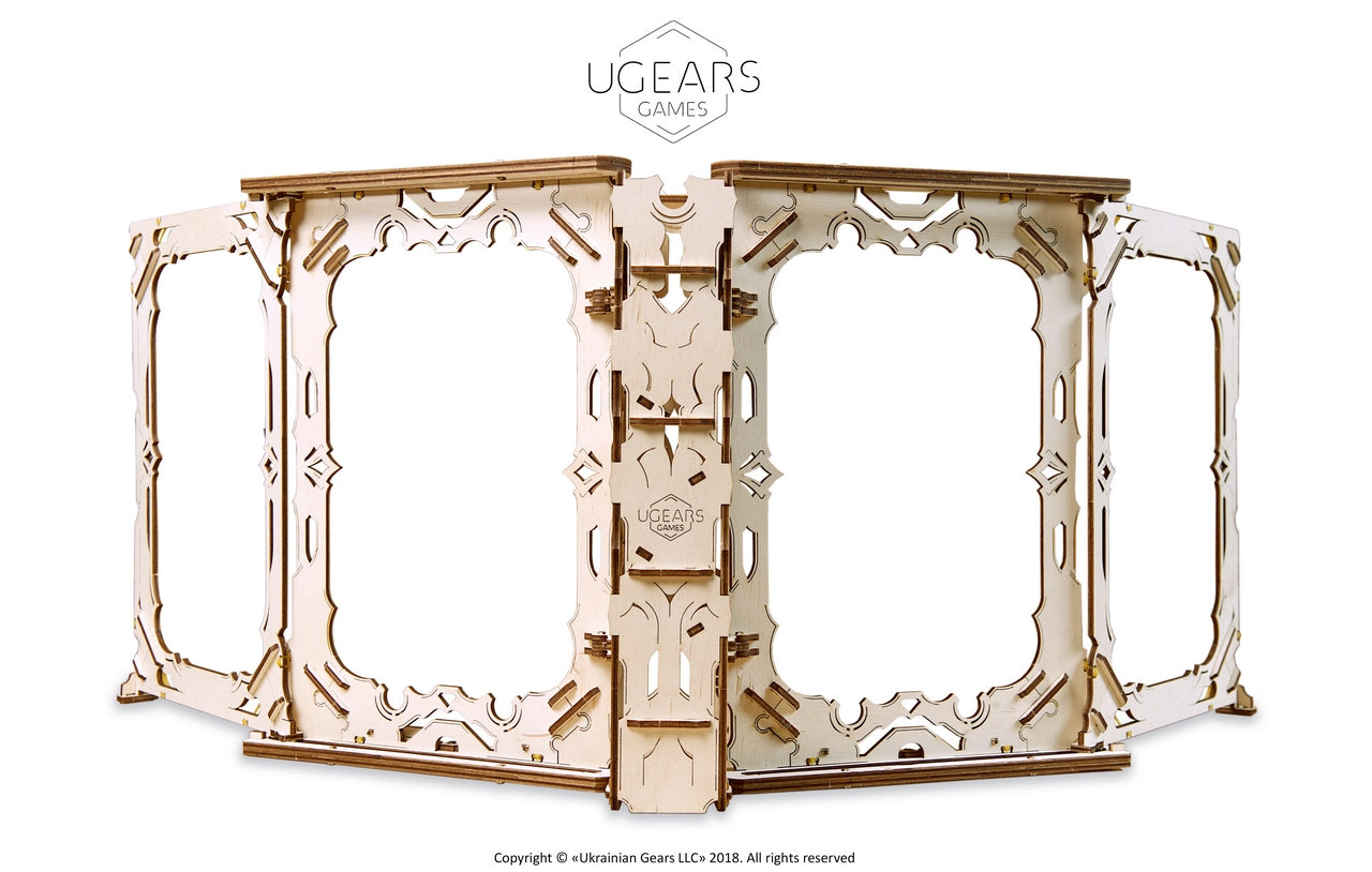 Ugears Games Master'S Screen ★Mechanical 3D Puzzle Kit Model Toys Gift Present Birthday Xmas Christmas Kids Adults