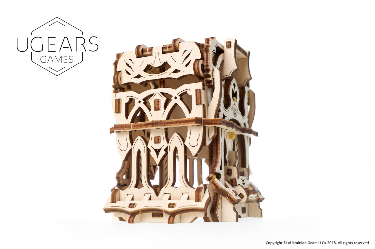 Ugears Deck Box ★Mechanical 3D Puzzle Kit Model Toys Gift Present Birthday Xmas Christmas Kids Adults