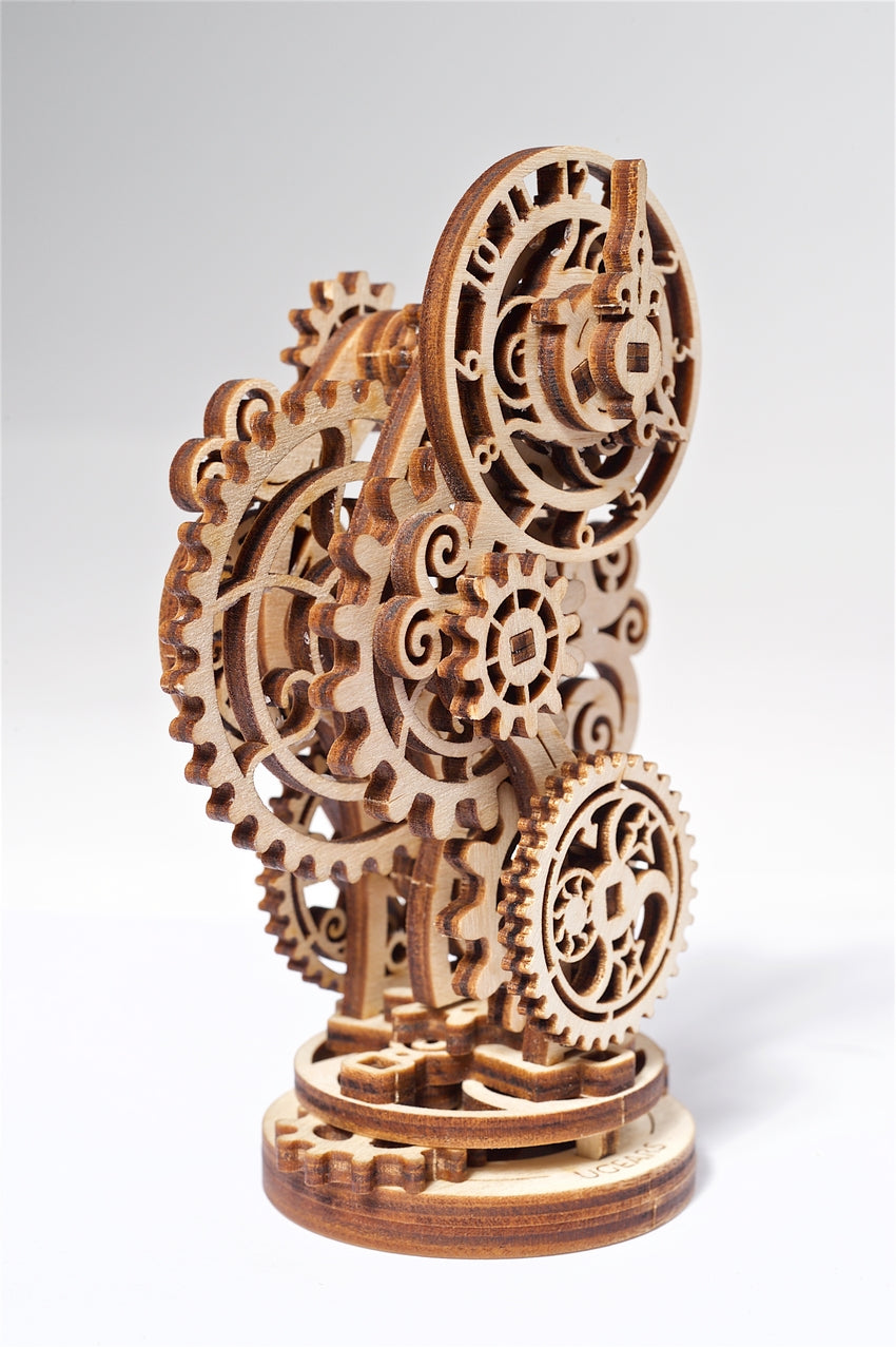 Ugears Steampunk Clock ★Mechanical 3D Puzzle Kit Model Toys Gift Present Birthday Xmas Christmas Kids Adults