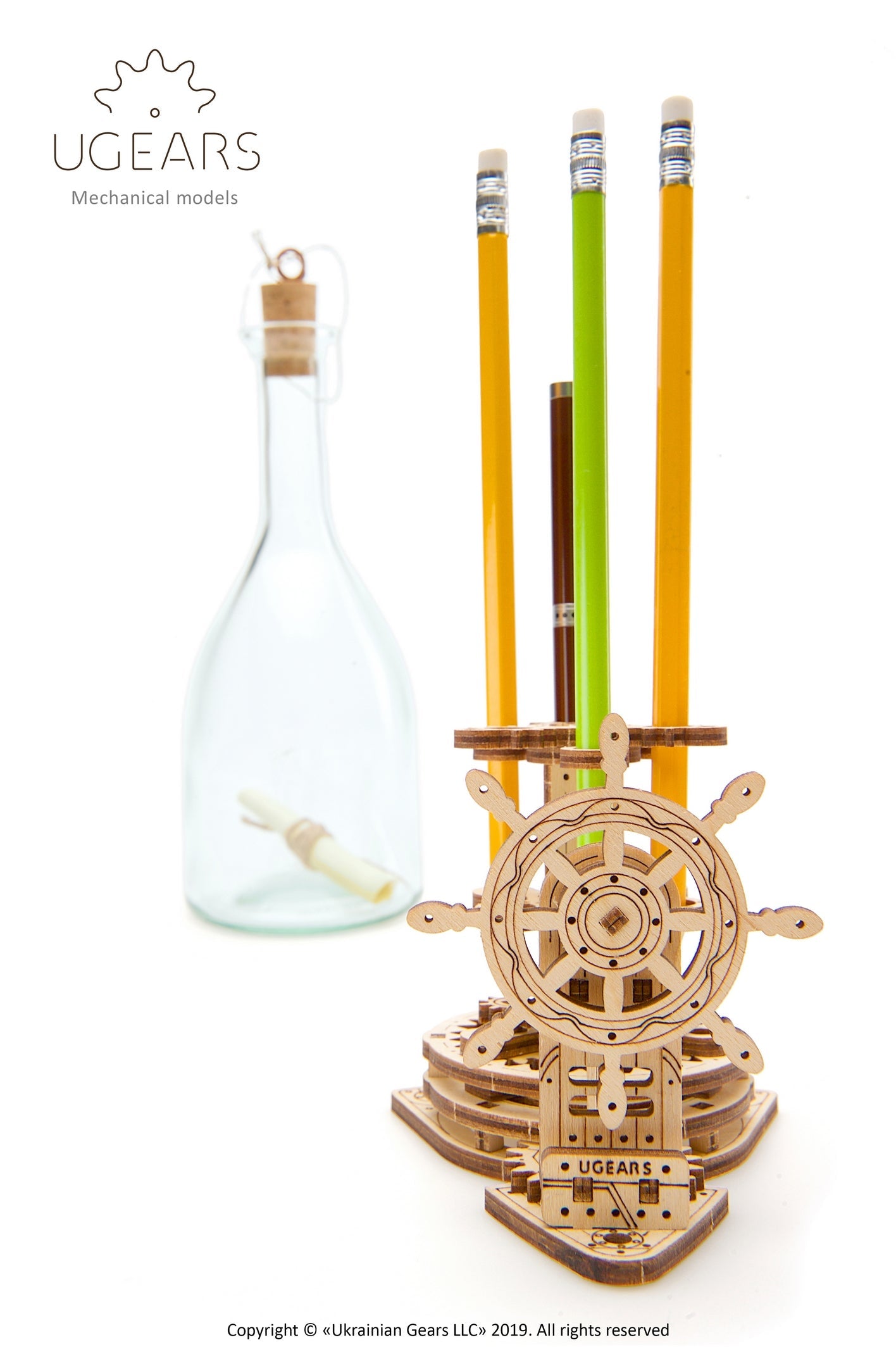 Ugears Wheel Organizer ★Mechanical 3D Puzzle Kit Model Toys Gift Present Birthday Xmas Christmas Kids Adults
