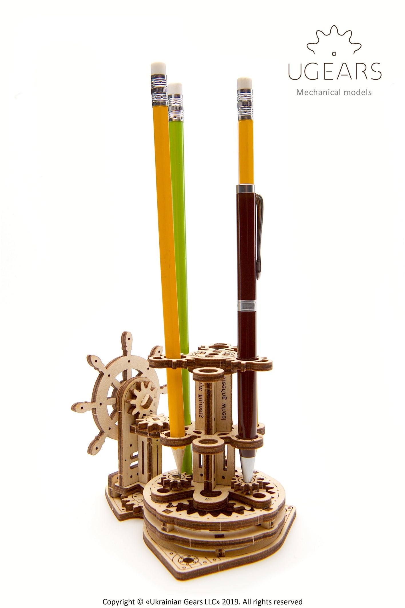 Ugears Wheel Organizer ★Mechanical 3D Puzzle Kit Model Toys Gift Present Birthday Xmas Christmas Kids Adults
