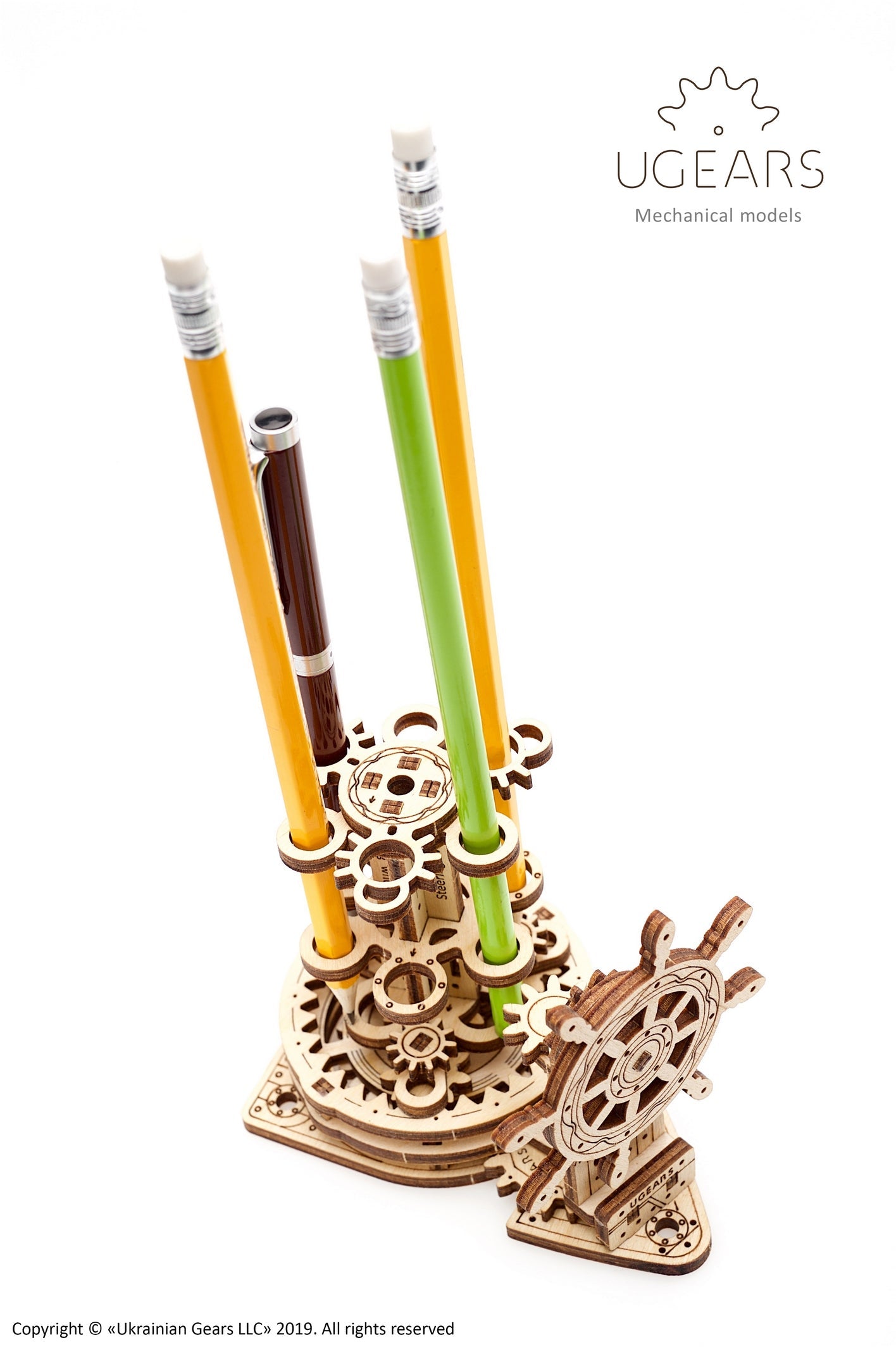 Ugears Wheel Organizer ★Mechanical 3D Puzzle Kit Model Toys Gift Present Birthday Xmas Christmas Kids Adults
