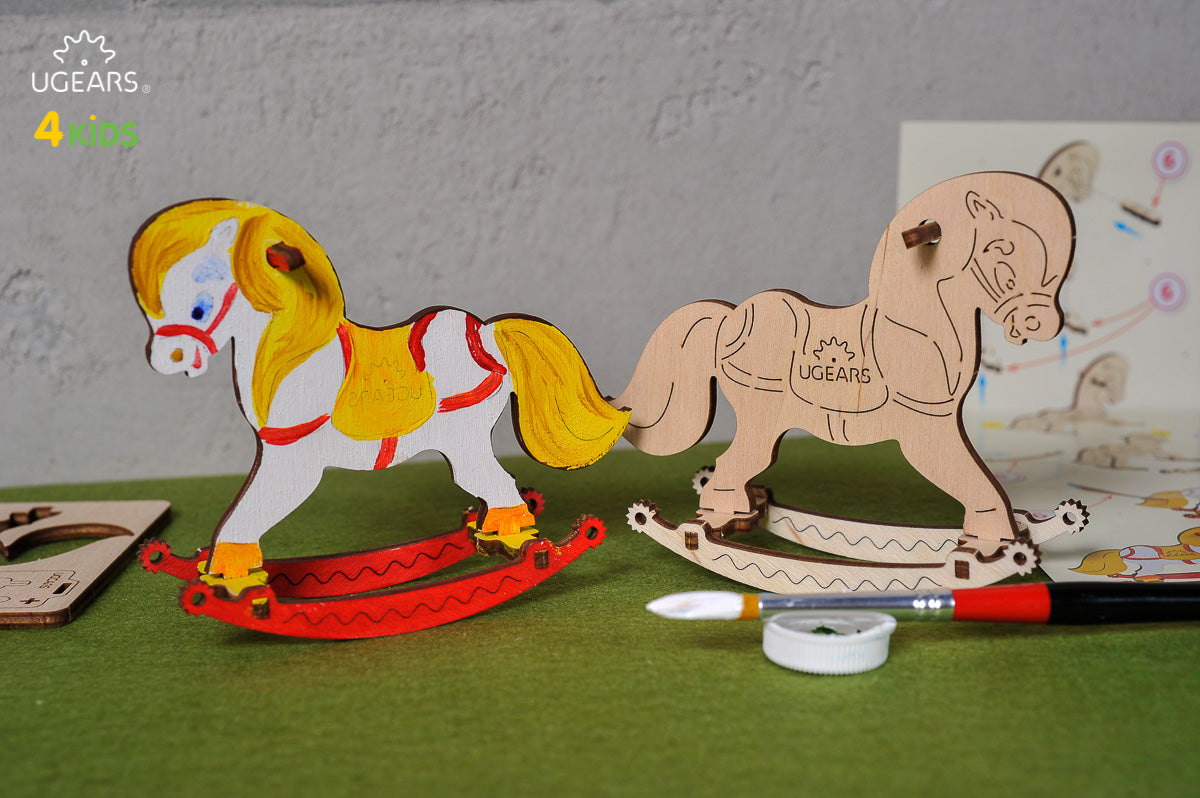Ugears 4Kids Coloring Models