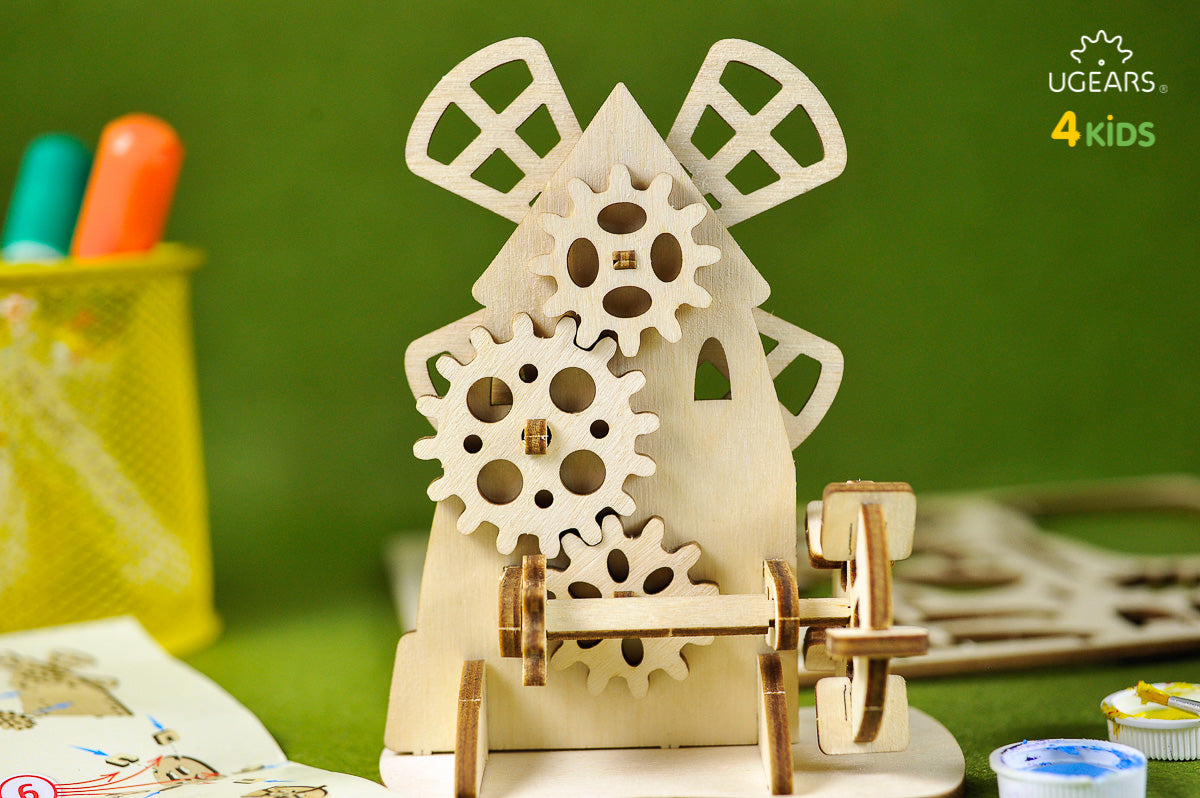 Ugears 4Kids Coloring Models