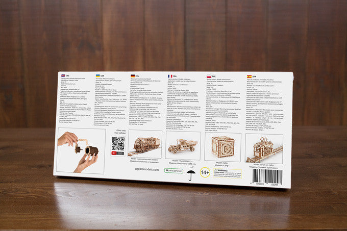 Ugears Combination Lock ★Mechanical 3D Puzzle Kit Model Toys Gift Present Birthday Xmas Christmas Kids Adults