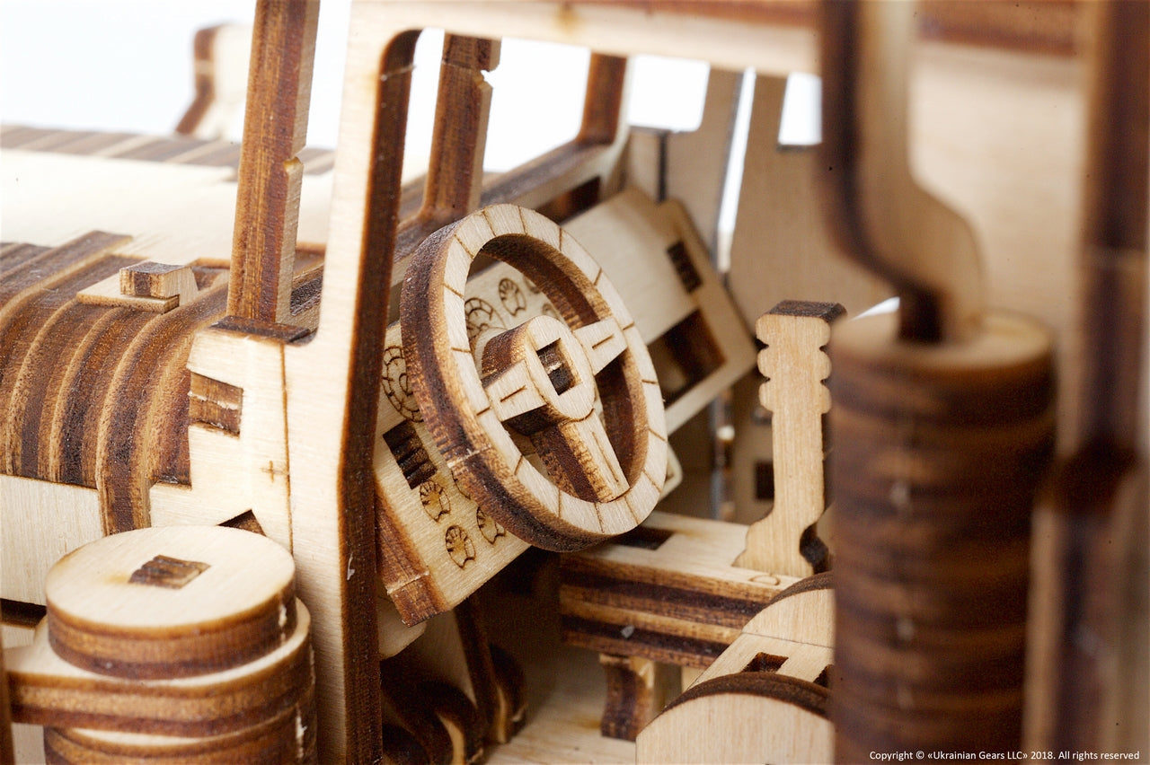 Ugears Heavy Boy Truck Vm-03 ★Mechanical 3D Puzzle Kit Model Toys Gift Present Birthday Xmas Christmas Kids Adults