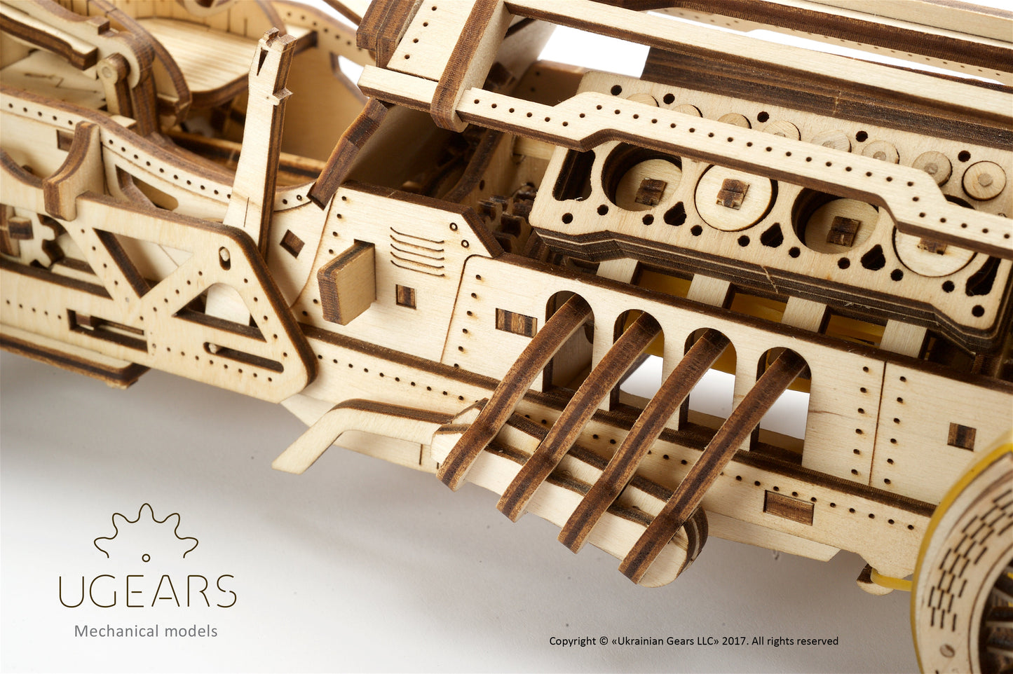 Ugears U-9 Grand Prix Car ★Mechanical 3D Puzzle Kit Model Toys Gift Present Birthday Xmas Christmas Kids Adults