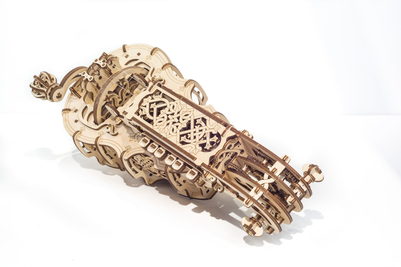 Ugears Hurdy-Gurdy ★Mechanical 3D Puzzle Kit Model Toys Gift Present Birthday Xmas Christmas Kids Adults