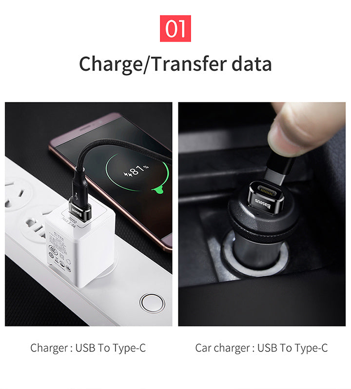 Baseus Mini Type-C Female to USB Male Converter Adapter C Female to USB Male OTG Adaptor Convertor
