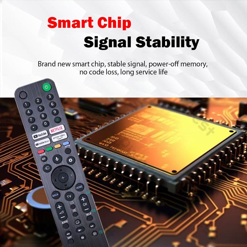 Replacement Sony Smart Bravia TV Remote Control w/ Voice RM-L1370 RMT-TX300P TX800P TX800U TX520P TX500P TX310P TX200P