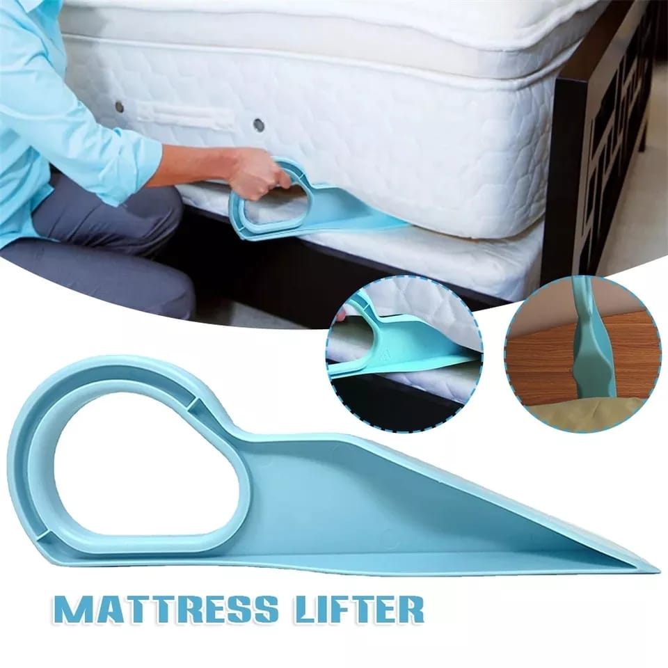 2PCS Mattress Lifter Wedge Elevator Household Bed Making Mattress Lifting Handy Tool Bed Maker Kit Mattress Raiser
