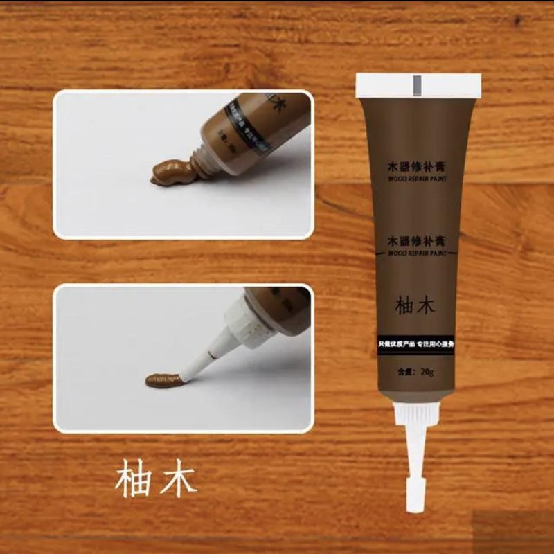 Wood Furniture Repair Paste Cream Floor Table Chair Door Scratch Filler Stain Touch-Up Coloring Agent