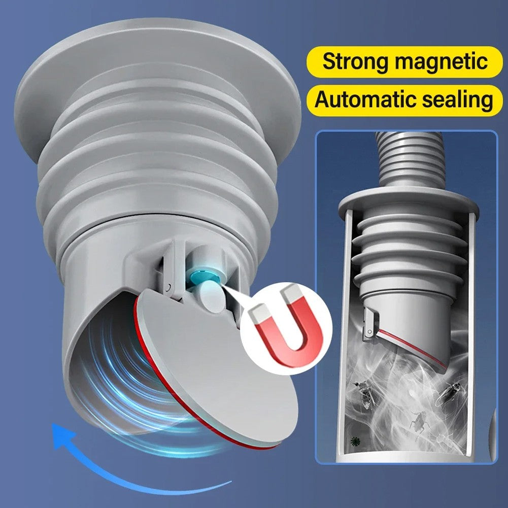 Upgraded Silicone Drain Pipe Sealing Plug Sewer Deodorant Seal Cover Kitchen Washing Machine Drainage Basin