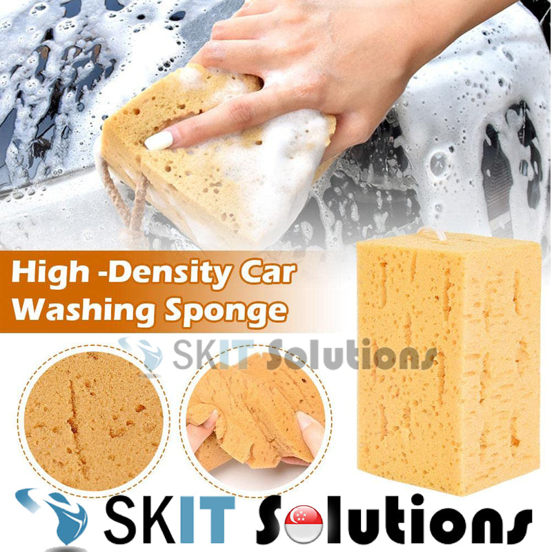LARGE CAR WASH Sponge Foam Honeycomb Cleaning Washing Brush Auto