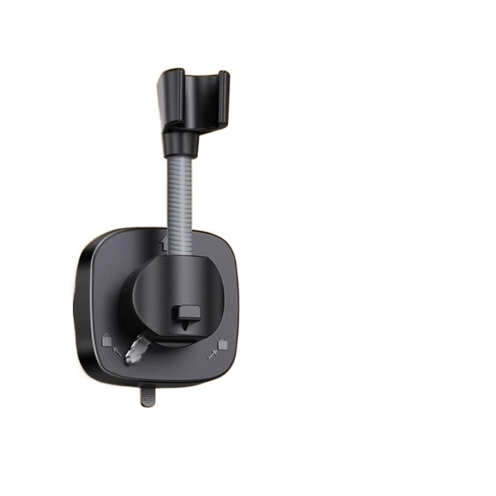 Adjustable Shower Head Suction Cup Holder Showerhead Bracket No Drill FREE Wall Mount Bathroom Bidet