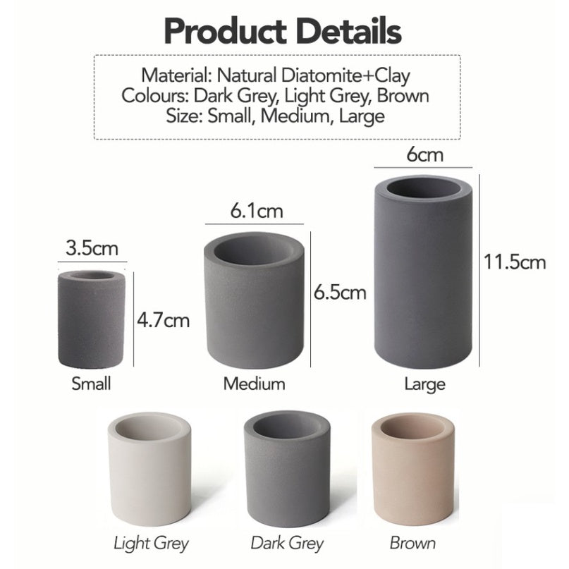 Quick Dry Diatomite Electric Toothbrush Holder Toothpaste Bathroom Toilet Accessories Storage Cup Organizer Dispenser