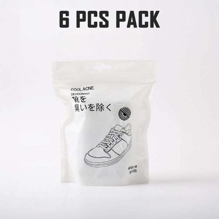 6/10pc Shoe Deodorant Ball Non-Toxic Sneaker Foot Care Air Freshener Perfume Fragrance Closet Wardrobe