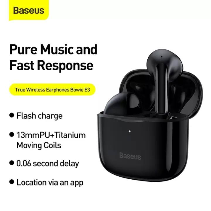Baseus Bowie E3 TWS True Wireless Earbuds Earphones Bluetooth 5.0