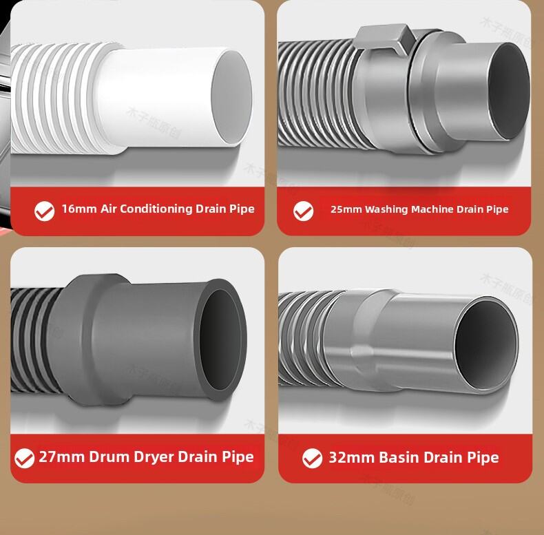 1/3/4-Way Washing Machine Sink Floor Drain Pipe Connector Adapter Valve Tee Elbow Splitter Anti Odor