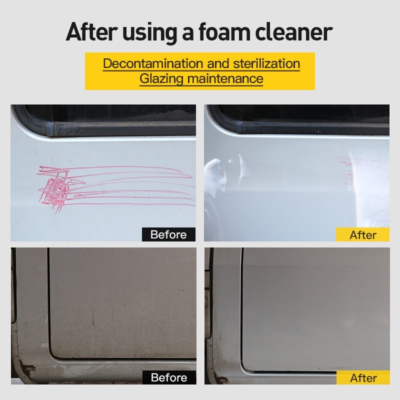 650ML Foam Cleaner Spray Multi-Functional Stain Remover Car Home Anti Bacterial All Purpose Cleaning