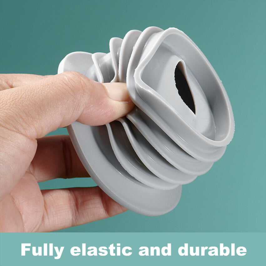 Silicone Drain Pipe Sealing Plug Sewer Deodorant Anti-Odor Seal Ring Cover Kitchen Washing Machine Drainage Basin Floor