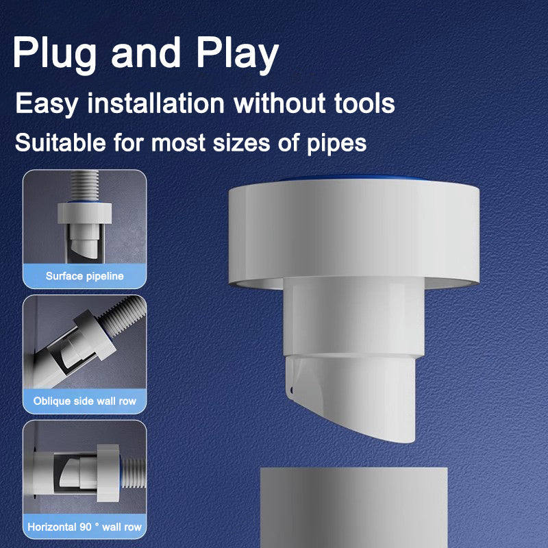50/60/75mm Drain Pipe Sealing Plug Sewer Seal Deodorant Silicone Ring Washing Machine Drainage Backflow Preventer Bathroom Kitchen