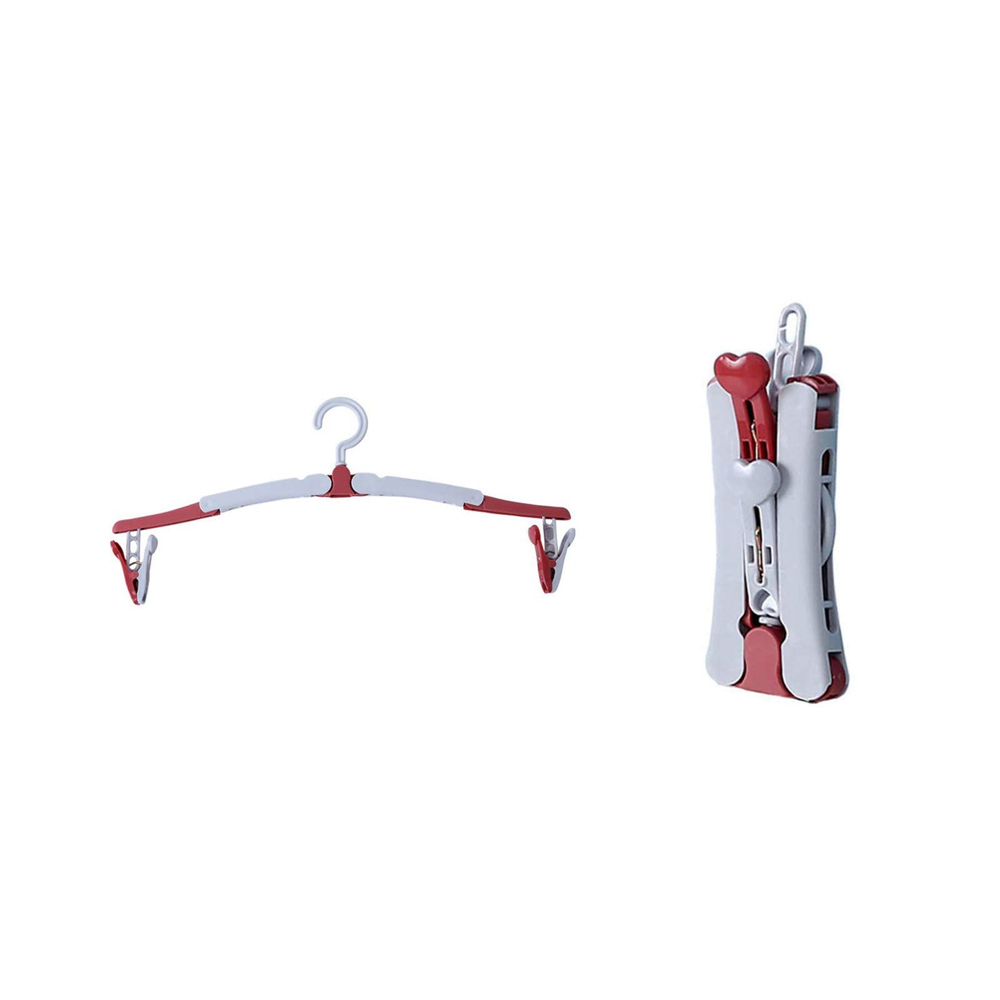 Premium Foldable Travel Hanger Non-slip Portable Clothes Towel Multifunction Closet Creative Organizer