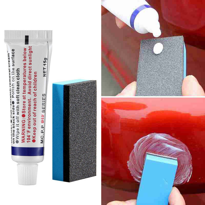 Car Body Compound Wax Paint Paste Set Scratch Paint Care Fix It Pro Repair Kit Scratches Remover Auto Polishing Grinding