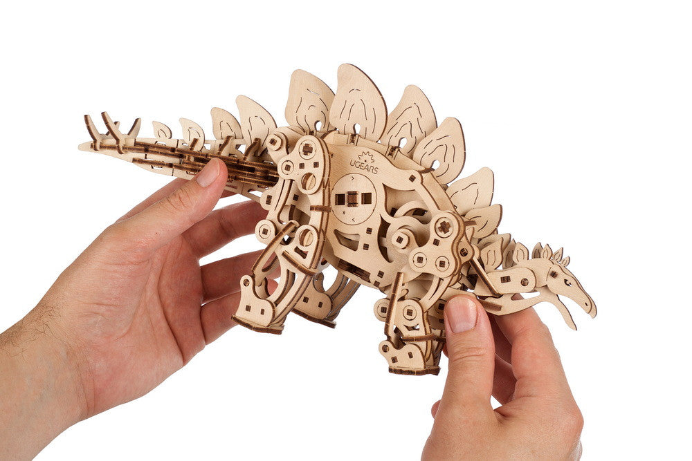 UGEARS Stegosaurus Dinosaur Wooden Model Kits