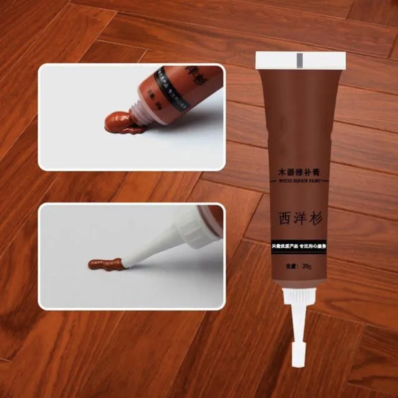 Wood Furniture Repair Paste Cream Floor Table Chair Door Scratch Filler Stain Touch-Up Coloring Agent