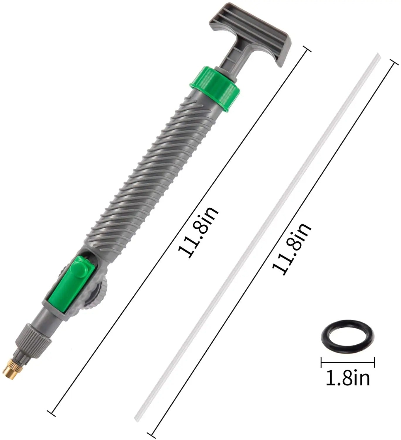 High Pressure Air Pump Manual Beverage Bottle Sprayer for Home Garden Plant Watering Tool Spray Head