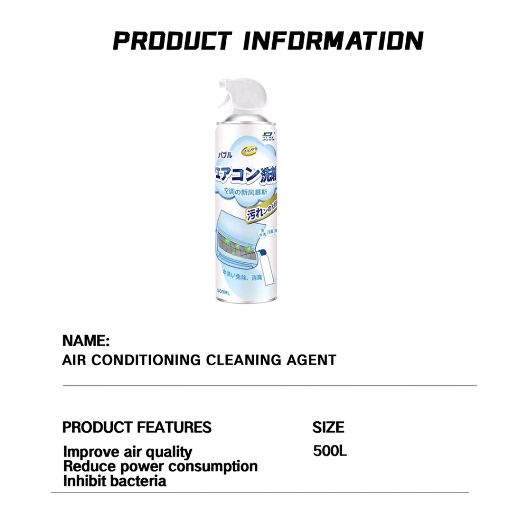 Duer Air Freshener Daily Household Air Conditioner Cleaner Odor-Free Air Disinfection Antibacterial Foam Washing