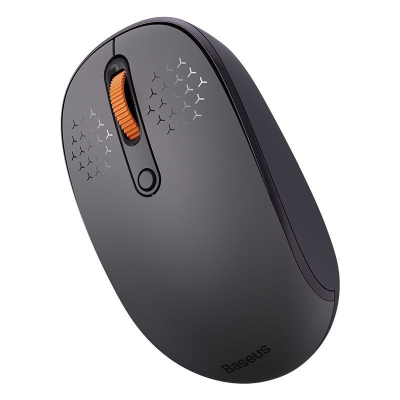Baseus F01A Wireless Silent Mouse 2.4GHz Ergonomic Bluetooth Mute Mouse for Laptop Tablet PC MacBook