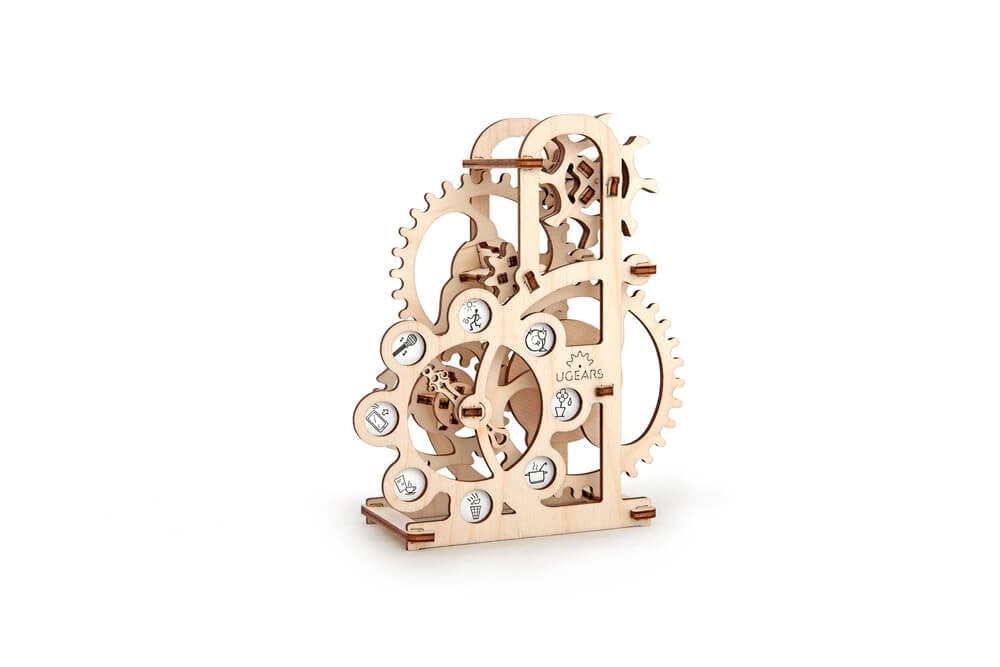 Ugears Dynamometer ★Mechanical 3D Puzzle Kit Model Toys Gift Present Birthday Xmas Christmas Kids Adults