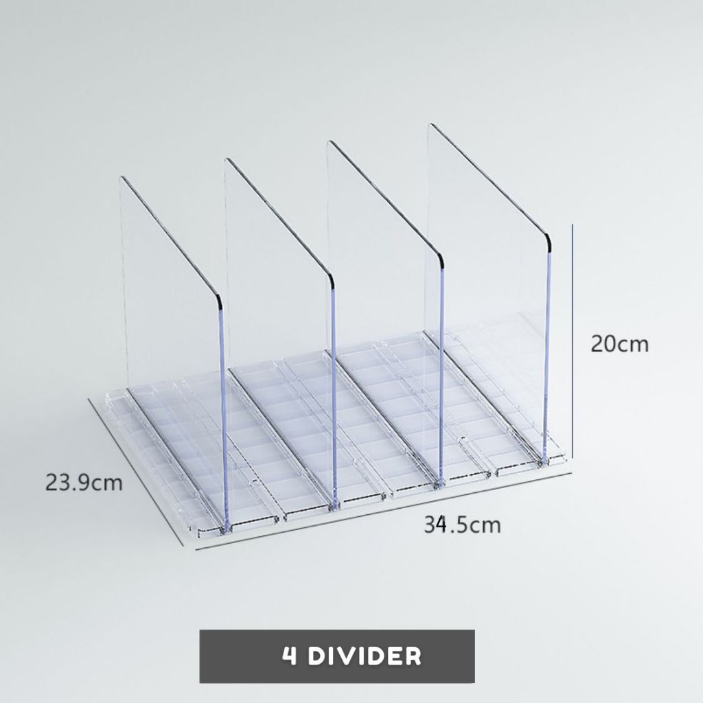 Adjustable Closet Bag Book File Organizer Dividers Purse Handbag Storage Box Rack Partition