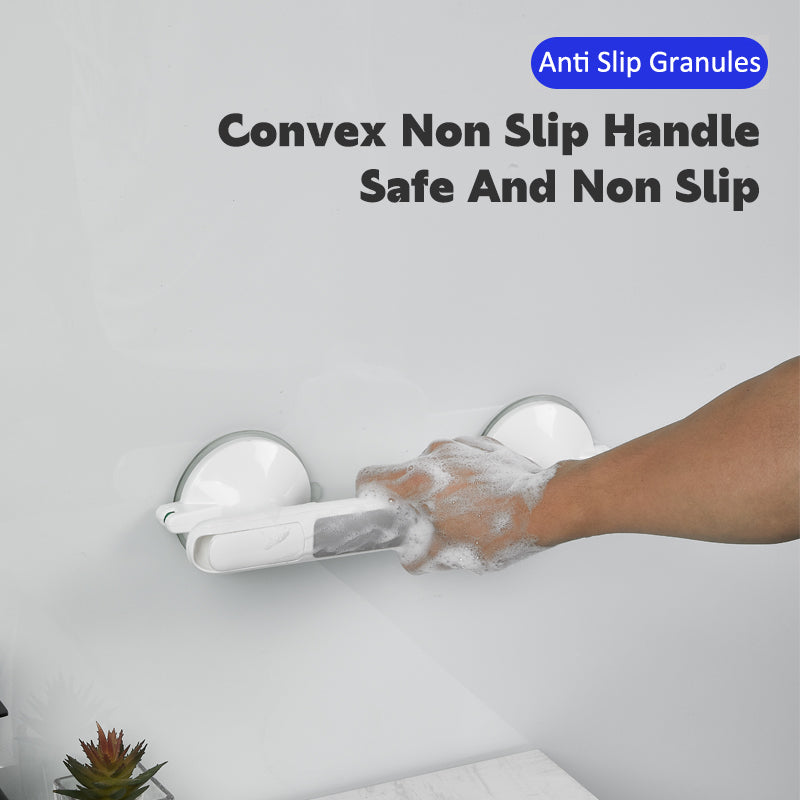 Suction Cup Grab Bar Handrails Handle Bathtubs Showers Toilet Bathroom Washroom Safety Armrest Helping Elderly Child