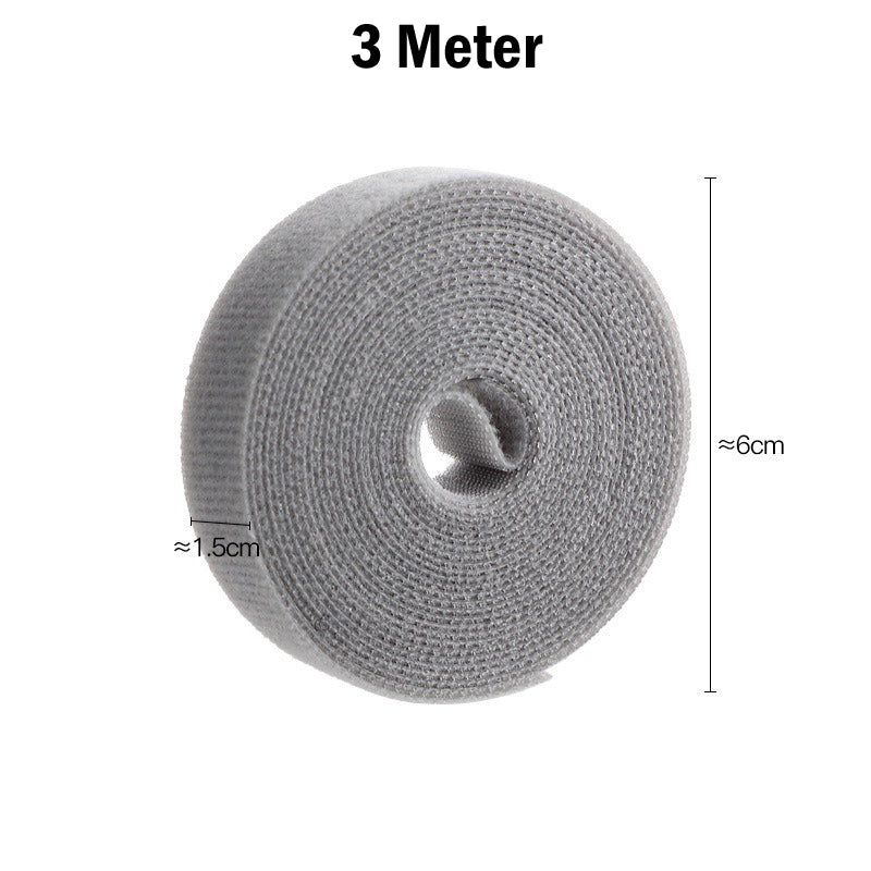 3M Hook and Loop Roll Nylon Velcro Cable Tie Reusable Wire Organizer Management Strap Cord Holder