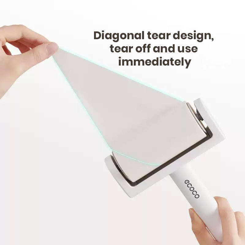 Ecoco Sticky Hair Remover Lint Roller Clothes Cleaning Tool Dust Animal Hair Adhesive Cleaner Refill