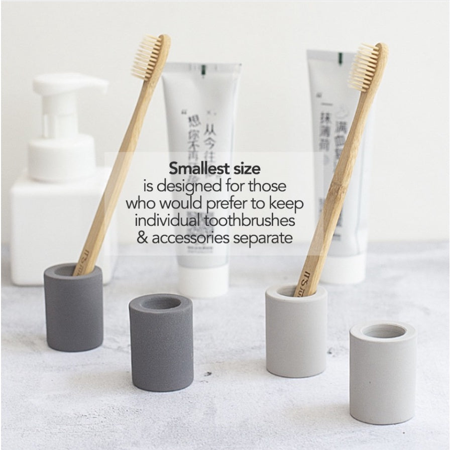 Quick Dry Diatomite Electric Toothbrush Holder Toothpaste Bathroom Toilet Accessories Storage Cup Organizer Dispenser
