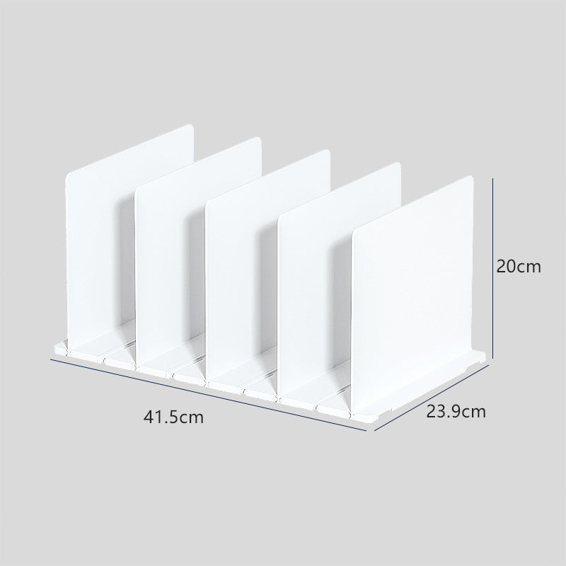 Adjustable Closet Bag Book File Organizer Dividers Purse Handbag Storage Box Rack Partition