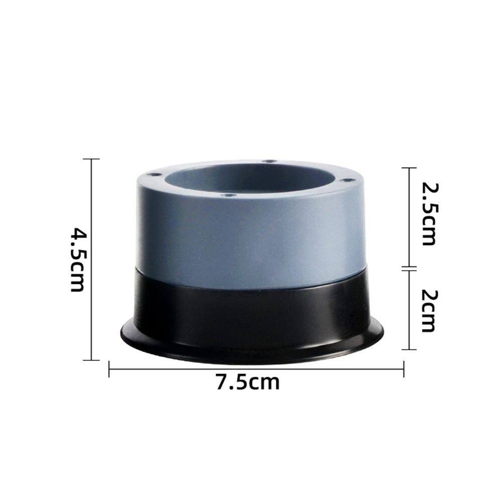 Washing Machine Base Universal Anti Vibration Skid Feet Pads Rubber Adjustable Dryer Fridge Refrigerator Non-Slip Mat